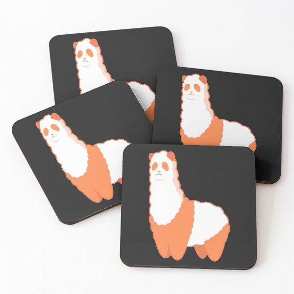 Item preview, Orange Alpanda (black) designed and sold by animinimal.