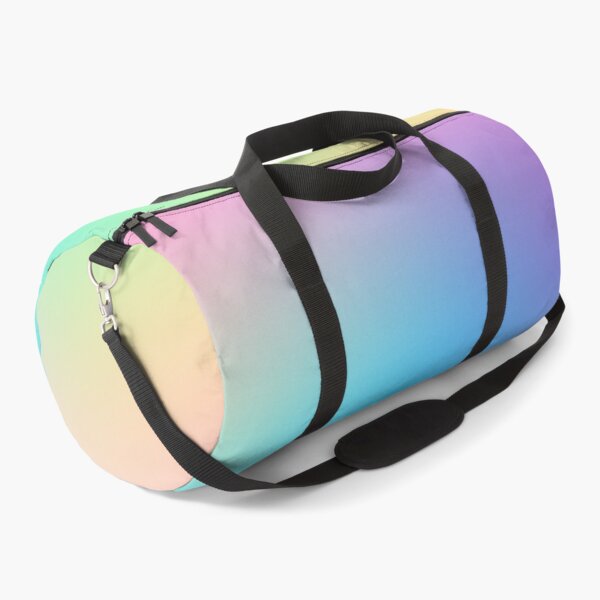 Soft Colorful Gradient Duffle Bag