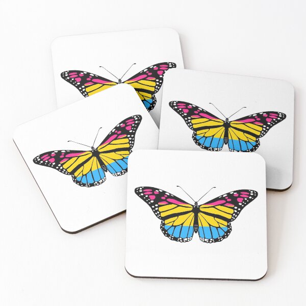 Item preview, Pride Butterfly - Pansexual designed and sold by Oceanplume.