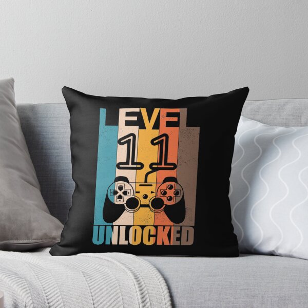 Item preview, Level 11 unlocked Vintage 11th birthday gamer gift designed and sold by kader85.