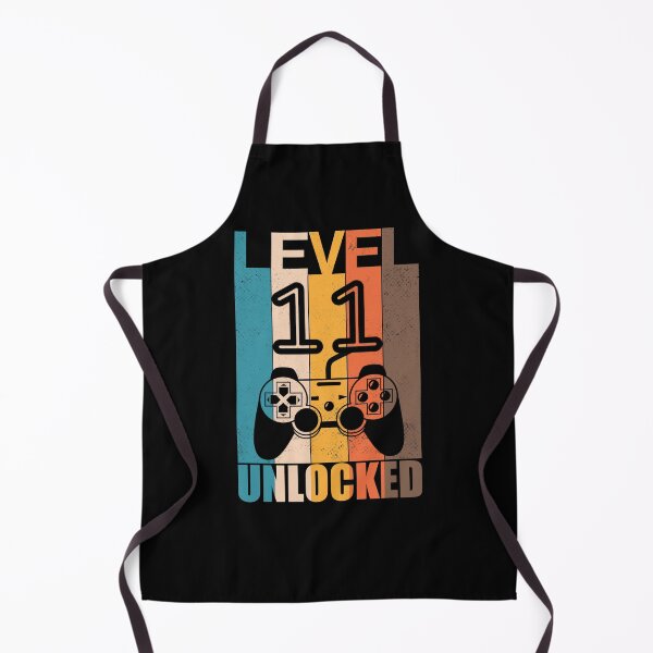 Item preview, Level 11 unlocked Vintage 11th birthday gamer gift designed and sold by kader85.