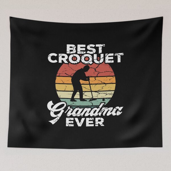 Item preview, Best Croquet Sister Ever Retro Grandma Croquet designed and sold by Dan66.