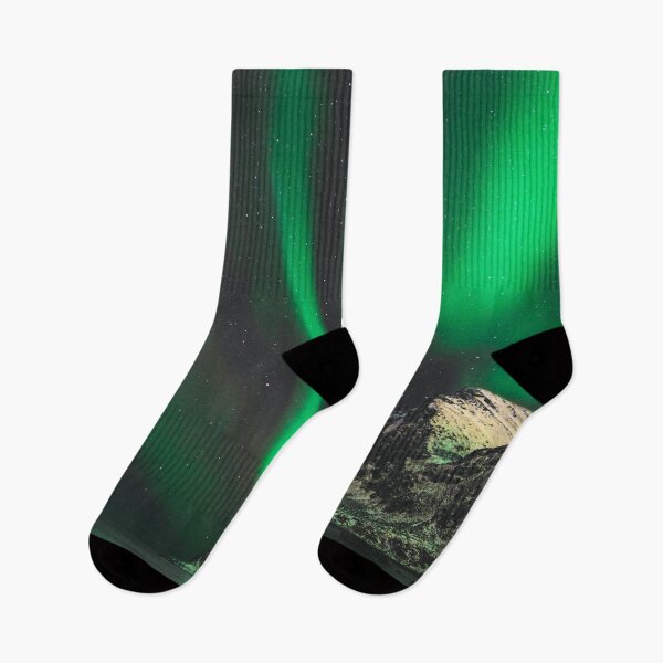 Item preview, green Northern lights in Norway, Aurora designed and sold by Kinisis.
