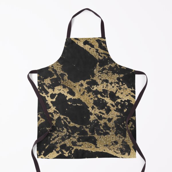 Item preview, Modern Gold Glitter Black Marble designed and sold by InovArtS.