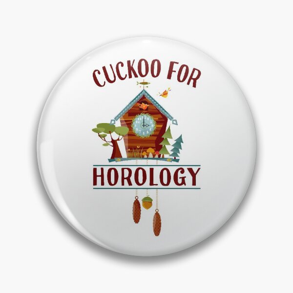 Item preview, Cuckoo for Horology Clock Lover - Funny Cuckoo Clock designed and sold by Maria Garcia.