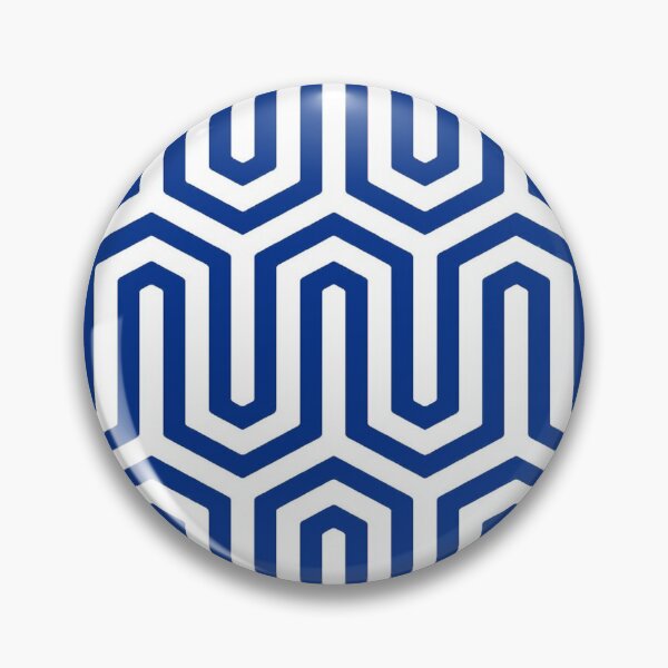 Item preview, Egyptian Motif, Cobalt Blue and White designed and sold by Marymarice.