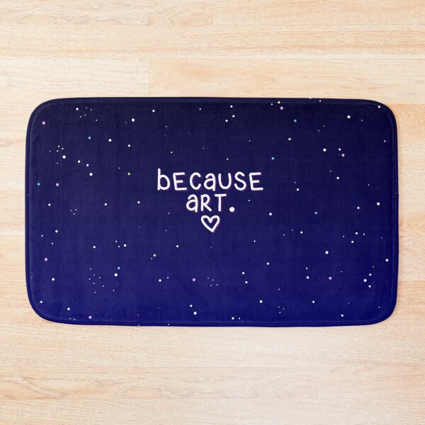 Item preview, Because Art. Black Blue Gradient with Stars designed and sold by Whoopsidoodle.