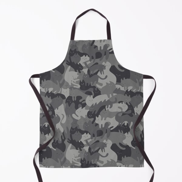 Item preview, CATmouflage - Grey Army Pattern designed and sold by vomaria.