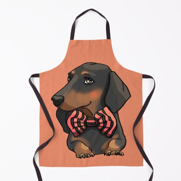 Item preview, Cute dachshund illustration, doxie disneyfication designed and sold by Sofia Dimitriadou.