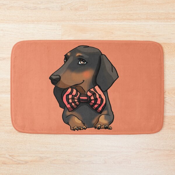 Item preview, Cute dachshund illustration, doxie disneyfication designed and sold by Sofia Dimitriadou.