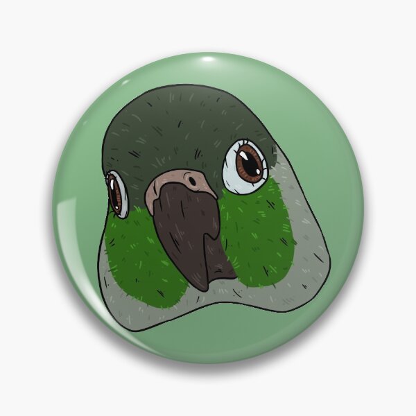 Item preview, Green Cheek Conure designed and sold by greenteaelf.