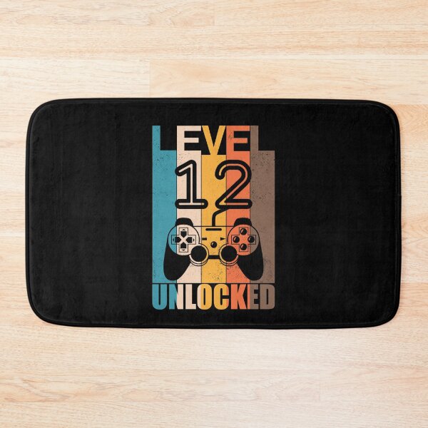 Item preview, Level 12 unlocked Vintage 12th birthday gamer gift designed and sold by kader85.