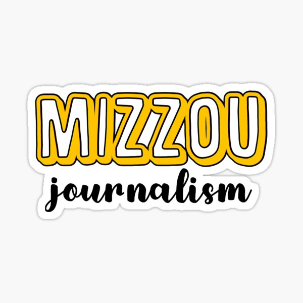 miz journalism sticker Sticker