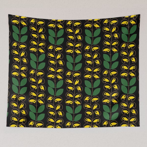 Item preview, K.Moser Bird Vine - Yellow designed and sold by Raw-Run.