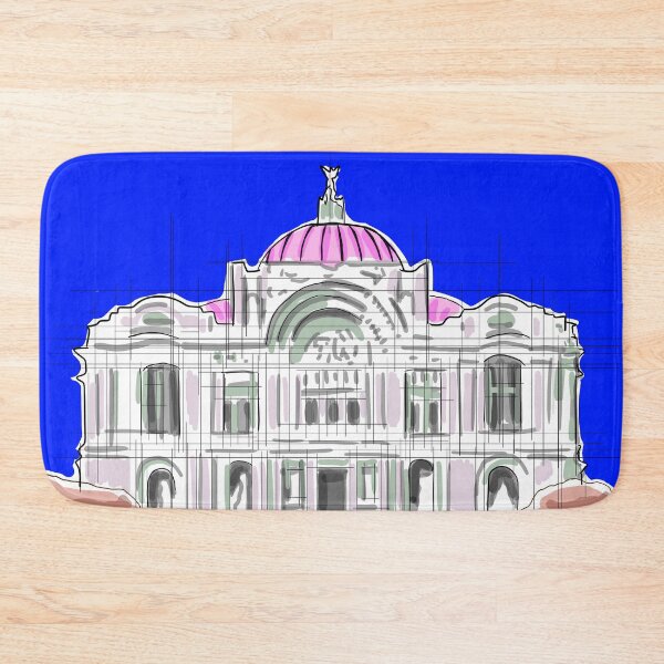 Item preview,  illustration art from one of the most important buildings from mexico city designed and sold by jorgelebeau.