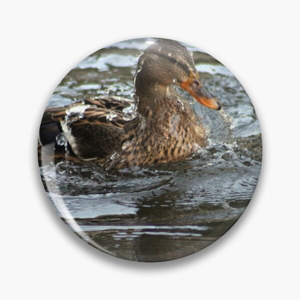 Item preview, Mallard Duck Swimming Bathing Pond designed and sold by Anna Lemos.