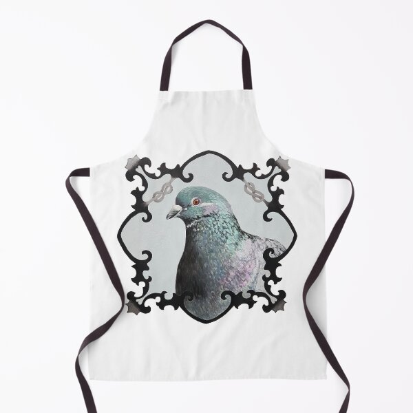 Item preview, Pigeon - Rock Dove bird portrait painting designed and sold by Emily Bickell.