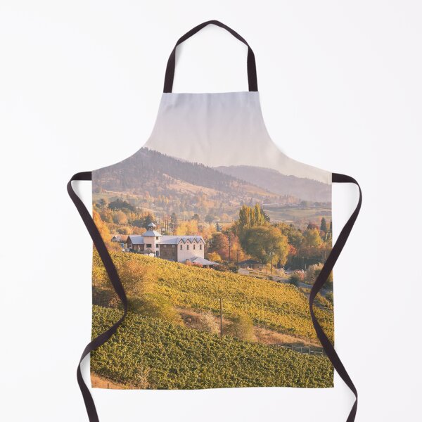 Item preview, Autumn Sunset View of Vineyards - Naramata Bench designed and sold by Amy Mitchell.