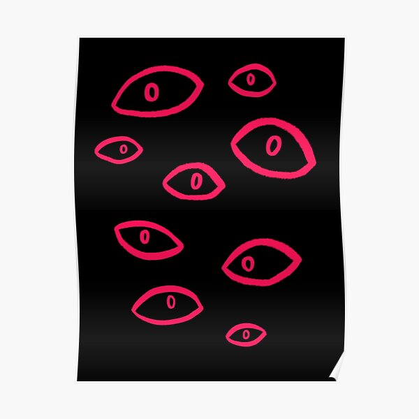 Neon eyes Poster
