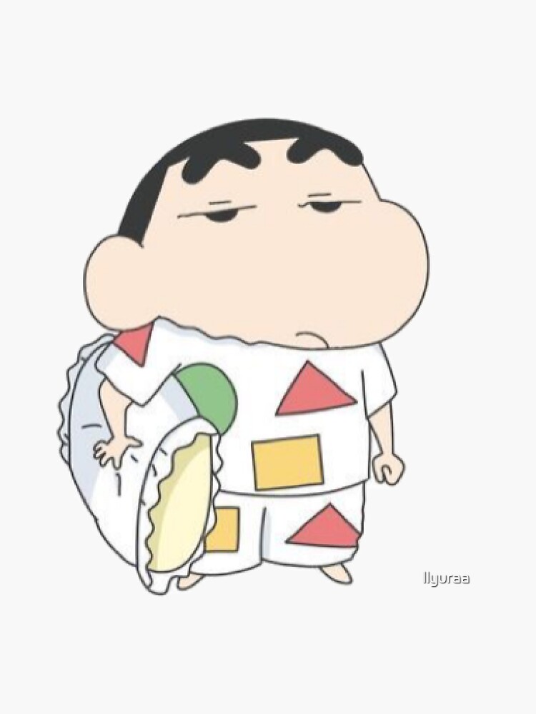 Sticker for Sale avec l'œuvre « Crayon Shin Chan » de l'artiste llyuraa |  Redbubble