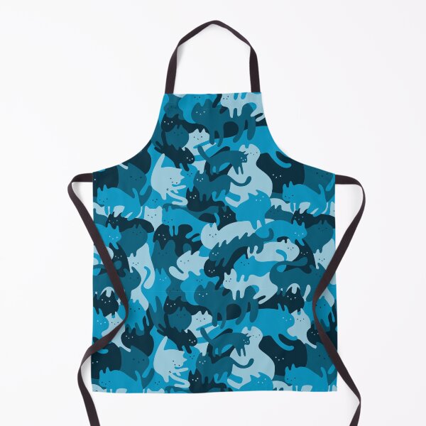 Item preview, CATmouflage - Blue Army Pattern designed and sold by vomaria.