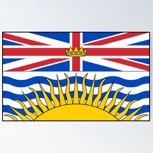 Item preview, British Columbia Flag Gifts, Stickers & Products designed and sold by mpodger.