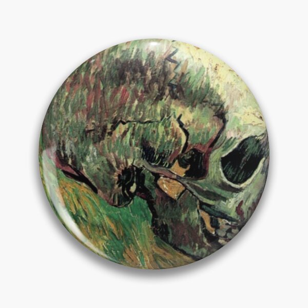 Item preview, Skull Vincent van Gogh designed and sold by vintagerepros.