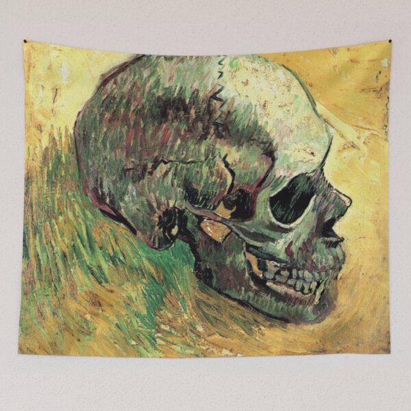Item preview, Skull Vincent van Gogh designed and sold by vintagerepros.