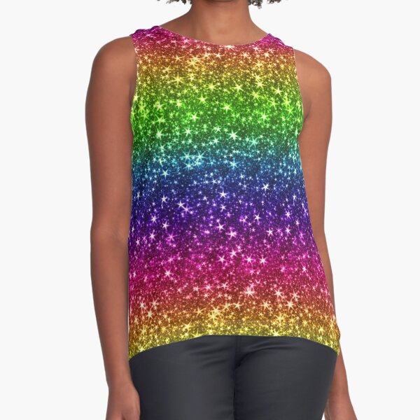 Glitter Sparkle Rainbow Top for Sale by cookymunster |