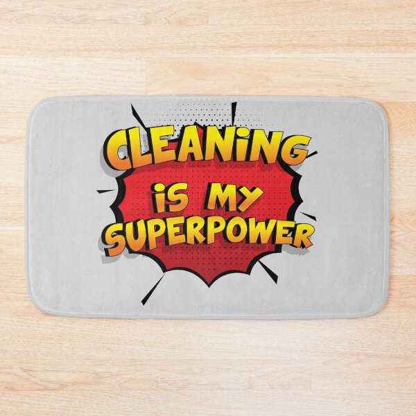 Item preview, Cleaning is my Superpower Funny Design Cleaning Gift designed and sold by Custom365.