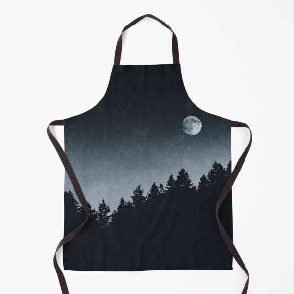 Item preview, Under Moonlight // Ghost Wood Vibes In A Dark Forest With Cascadia Trees In Magic Night Sky designed and sold by Tordis Kayma.