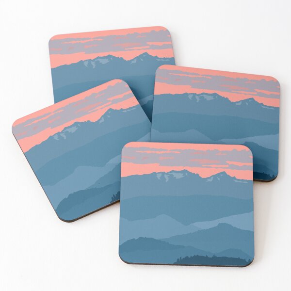 Item preview, Cascade Mountains designed and sold by mappsart.