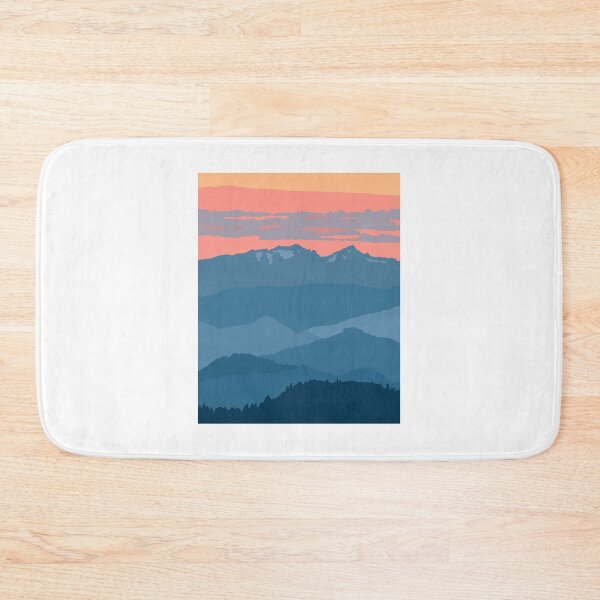 Item preview, Cascade Mountains designed and sold by mappsart.