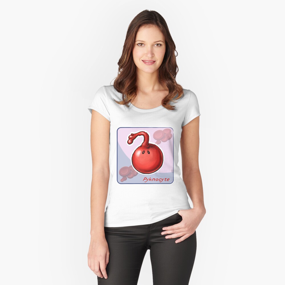 Item preview, Fitted Scoop T-Shirt designed and sold by DrawnToTheSea.