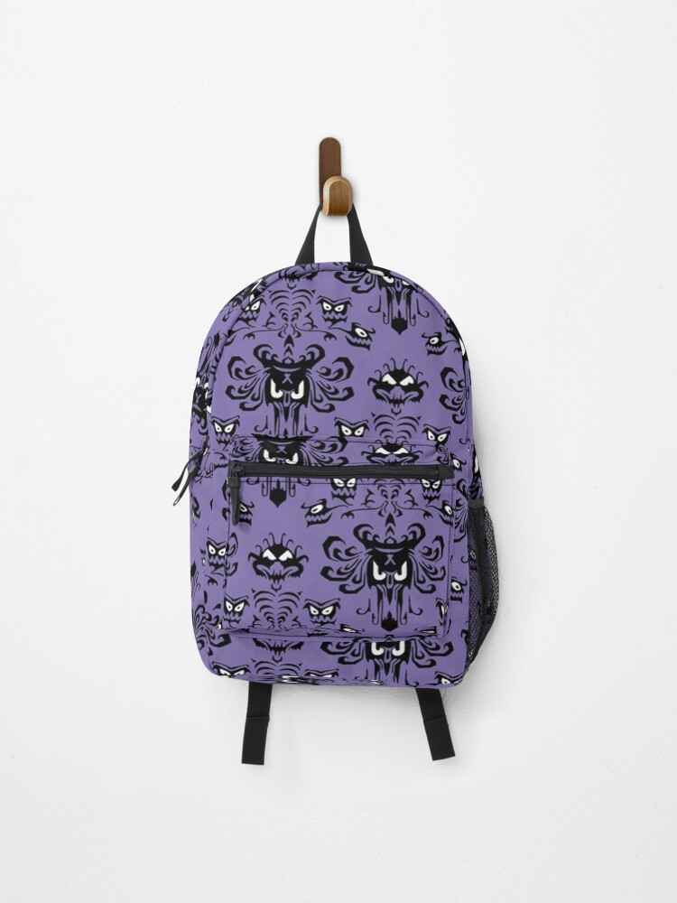 haunted mansion wallpaper backpack