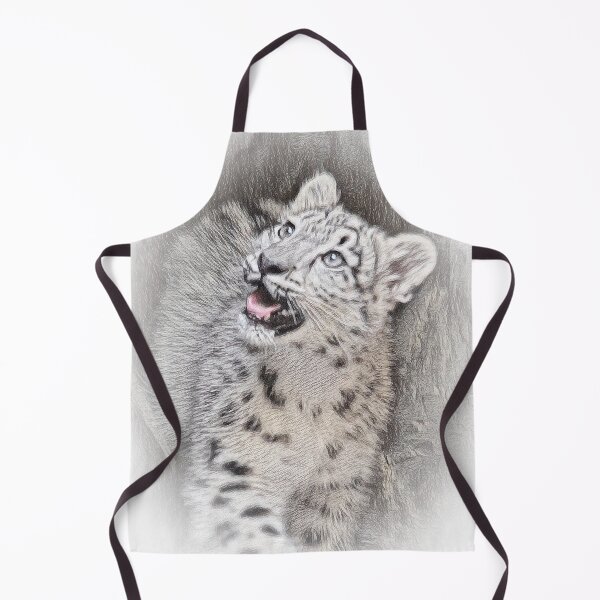 Item preview, Smiling Snow Leopard designed and sold by ReneeKennedy.