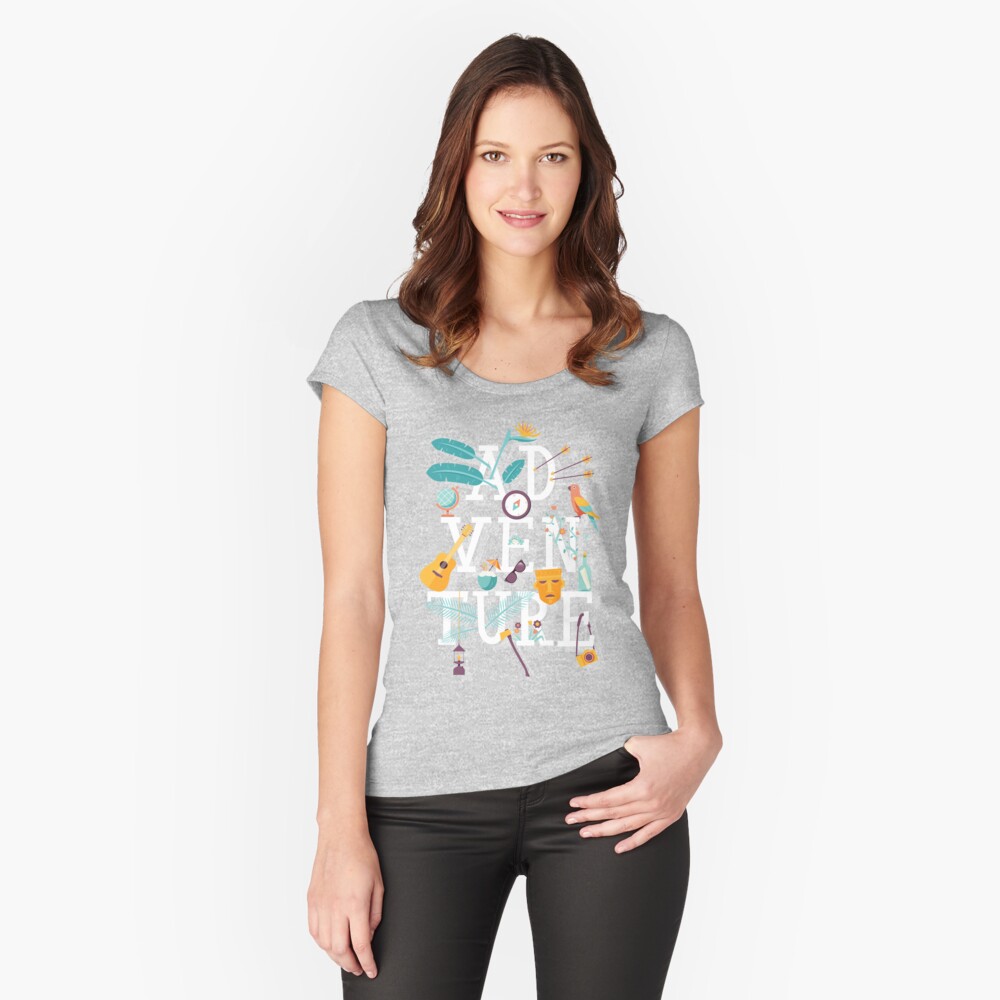 Item preview, Fitted Scoop T-Shirt designed and sold by LordWharts.