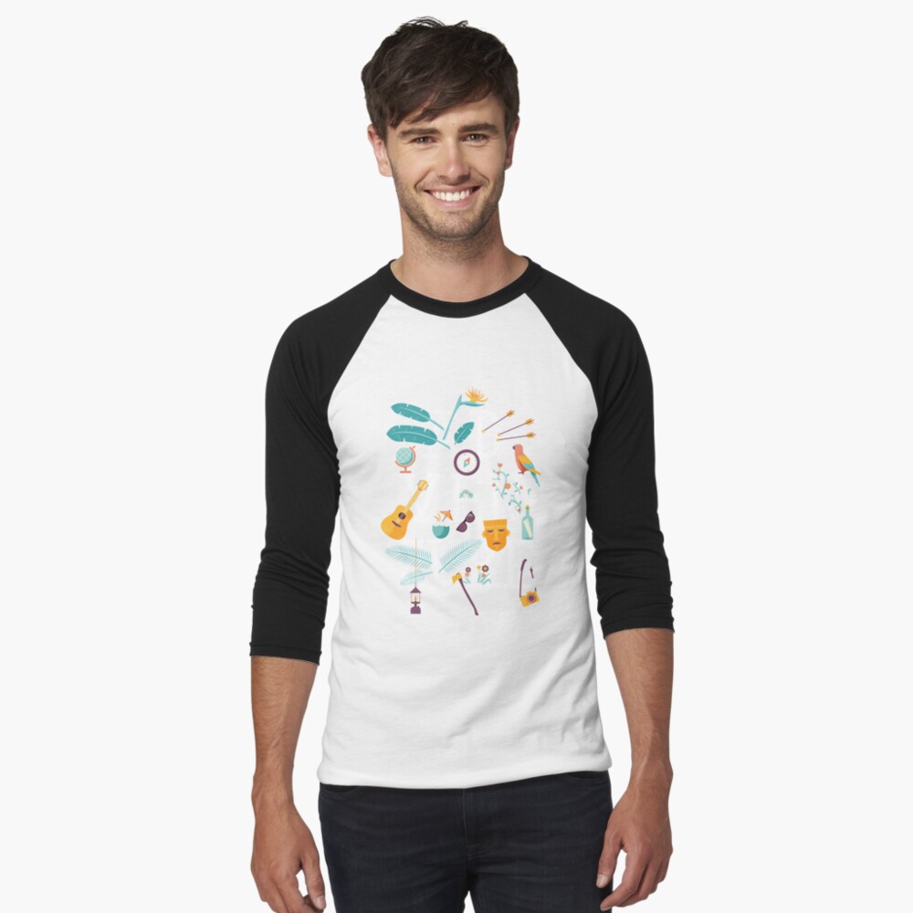Item preview, Baseball ¾ Sleeve T-Shirt designed and sold by LordWharts.