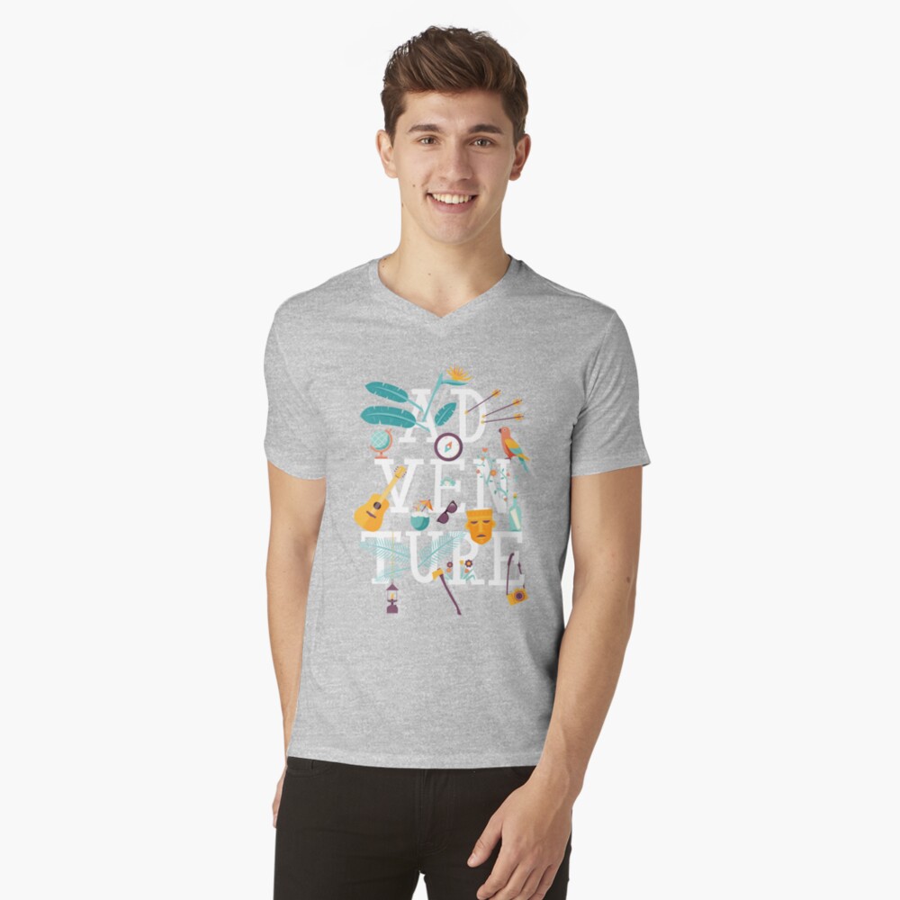 Item preview, V-Neck T-Shirt designed and sold by LordWharts.