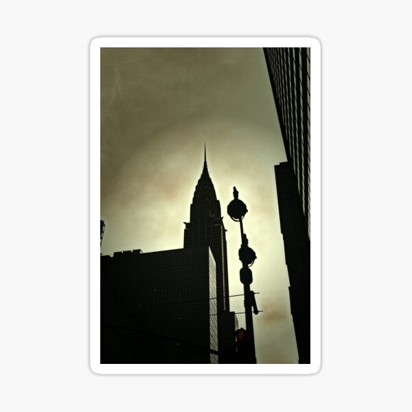 a red light in vampire town Sticker