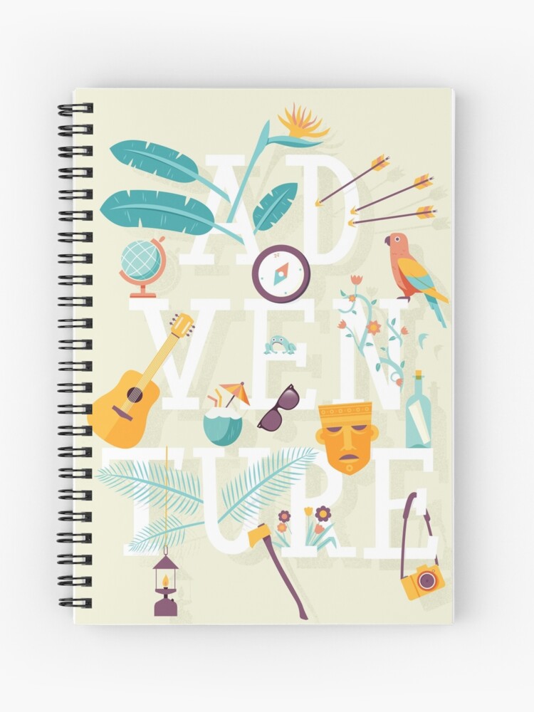 Thumbnail 1 of 3, Spiral Notebook, Adventure time designed and sold by LordWharts.