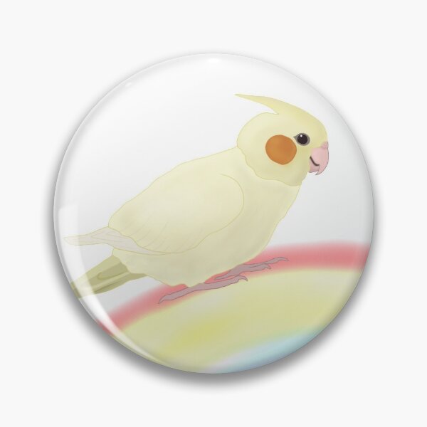 Item preview, Cockatiel On Rainbow designed and sold by legitparrot.