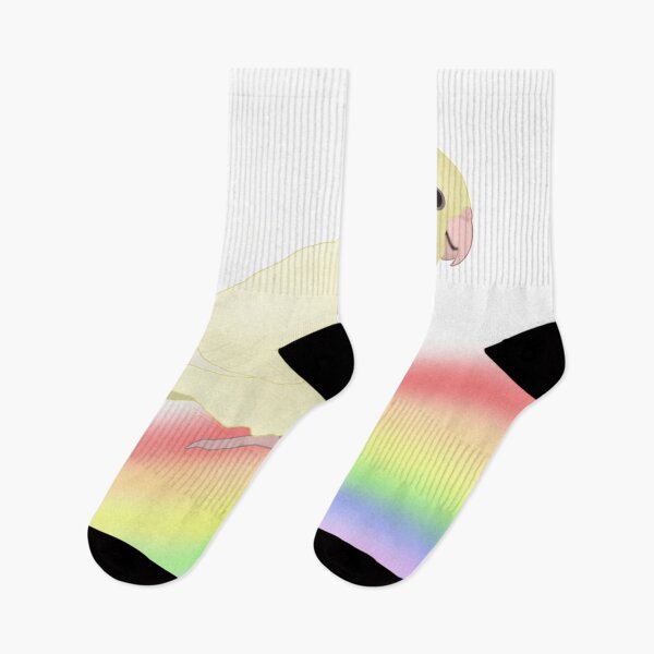 Item preview, Cockatiel On Rainbow designed and sold by legitparrot.