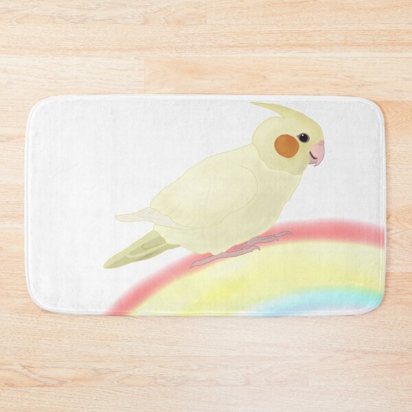 Item preview, Cockatiel On Rainbow designed and sold by legitparrot.