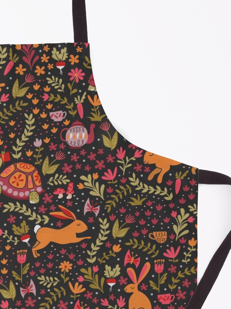 Alternate view of Tortoise and the Hare in Red Apron