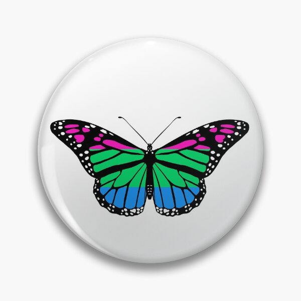 Item preview, Pride Butterfly - Polysexual designed and sold by Oceanplume.