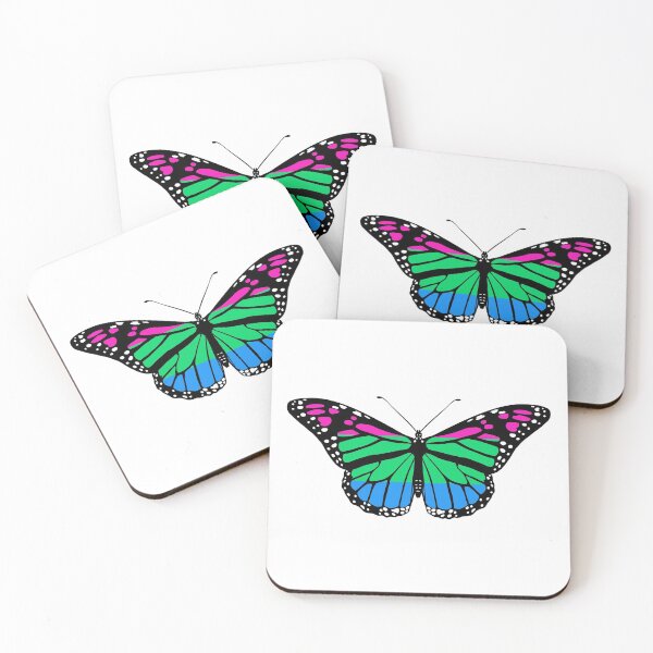 Item preview, Pride Butterfly - Polysexual designed and sold by Oceanplume.