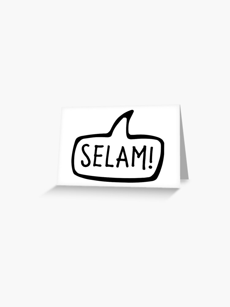 Tarjetas de felicitación «Selam! Hola en turco» de Celticana | Redbubble