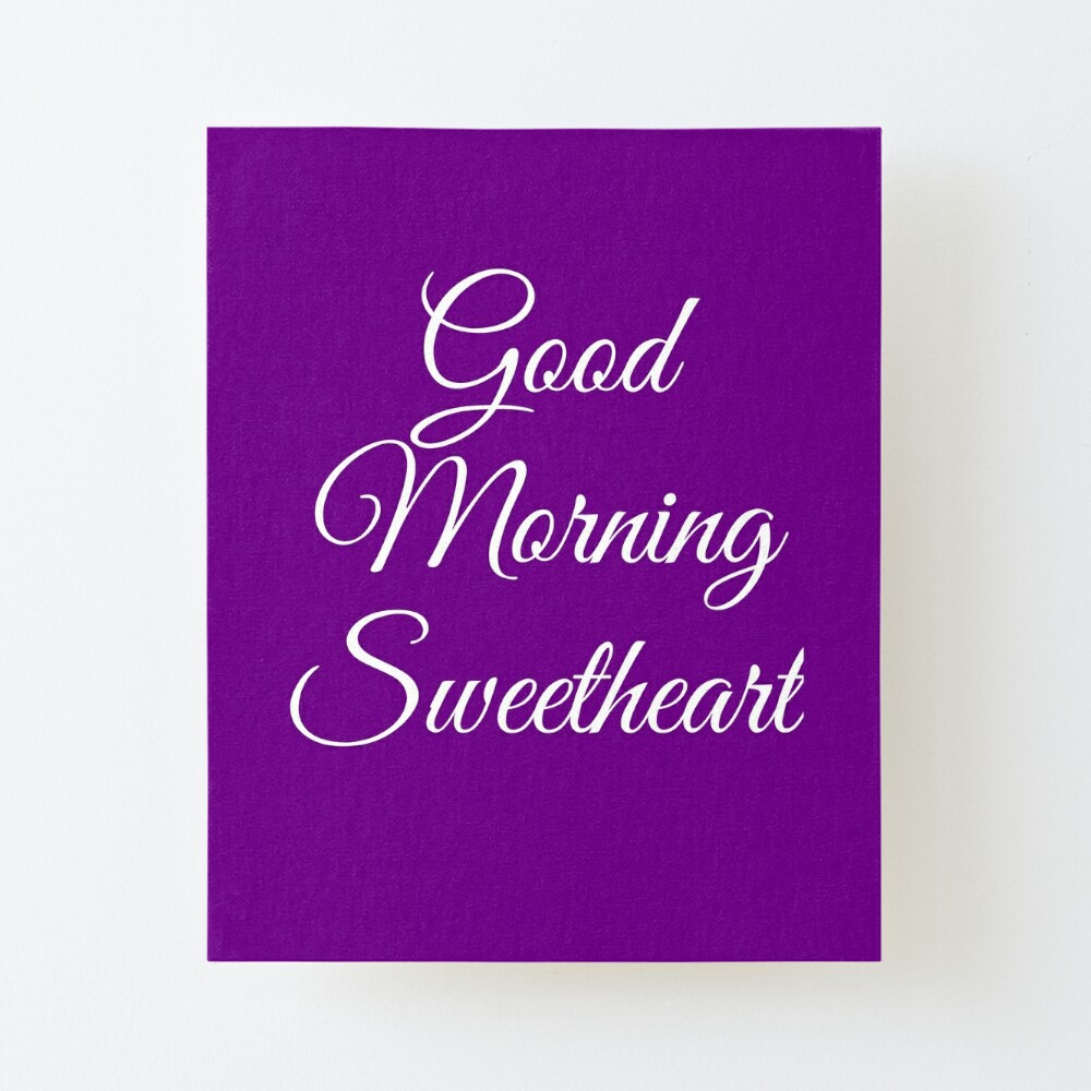Good Morning Sweetheart, Guten Morgen, mein Schatz, Love Messages ...