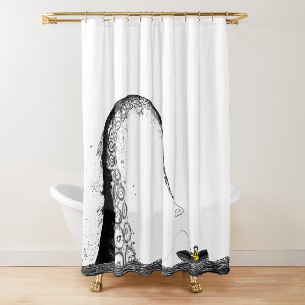 Big Catch Shower Curtain